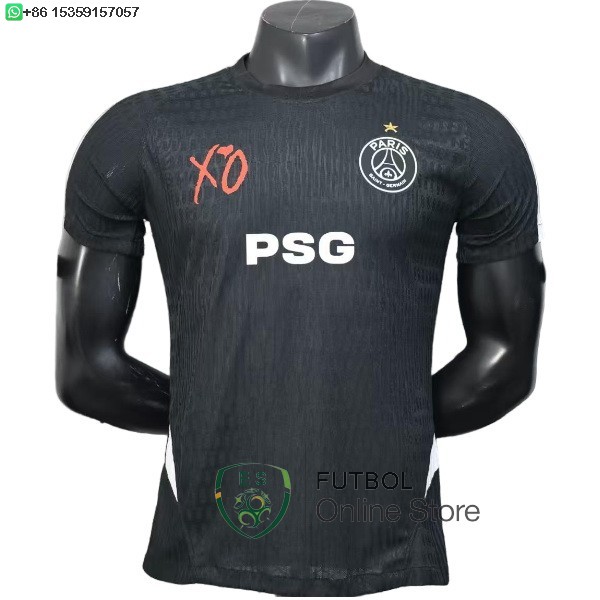 Jugadores Camiseta Paris Saint Germain 25/2026 Especial Negro Rojo
