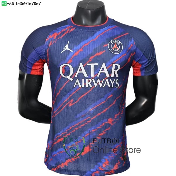 Jugadores Camiseta Paris Saint Germain 25/2026 Especial Negro Rojo Purpura