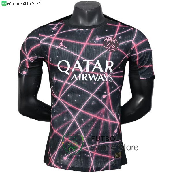 Jugadores Camiseta Paris Saint Germain 25/2026 Especial Negro Rosa
