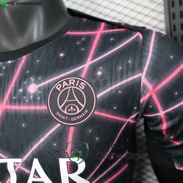 Jugadores Camiseta Paris Saint Germain 25/2026 Especial Negro Rosa