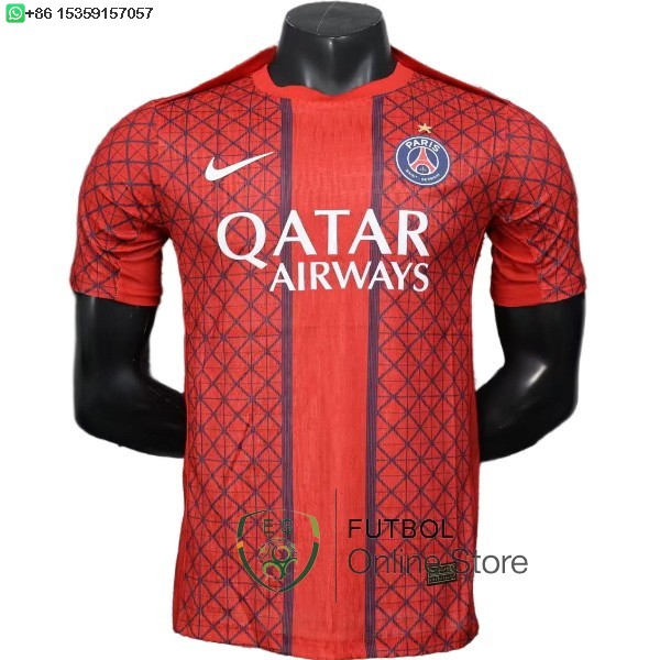 Jugadores Camiseta Paris Saint Germain 25/2026 Especial Rojo