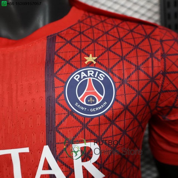 Jugadores Camiseta Paris Saint Germain 25/2026 Especial Rojo
