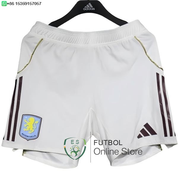 Pantalones Aston Villa 25/2026 Primera Jugadores