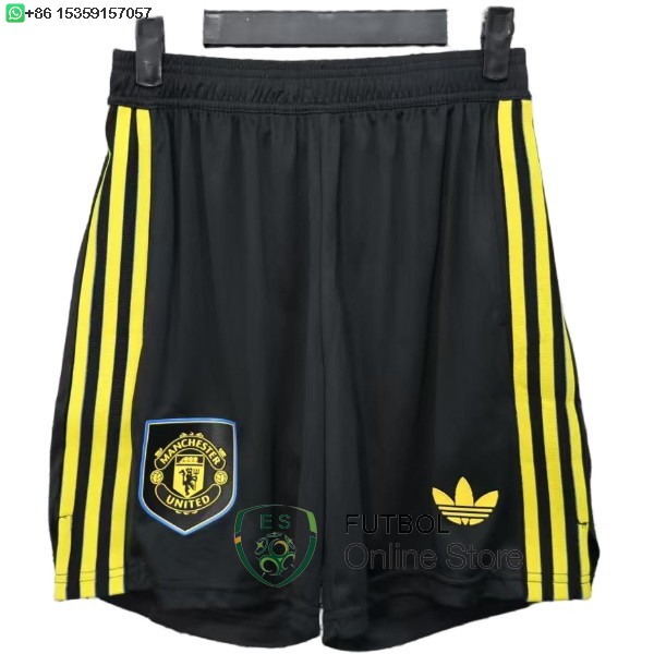 Pantalones Manchester United 25/2026 Tercera Jugadores