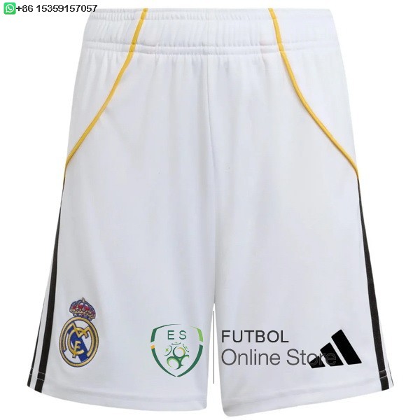 Pantalones Real Madrid 25/2026 Primera Pantalones Real Madrid 25/2026 Primera