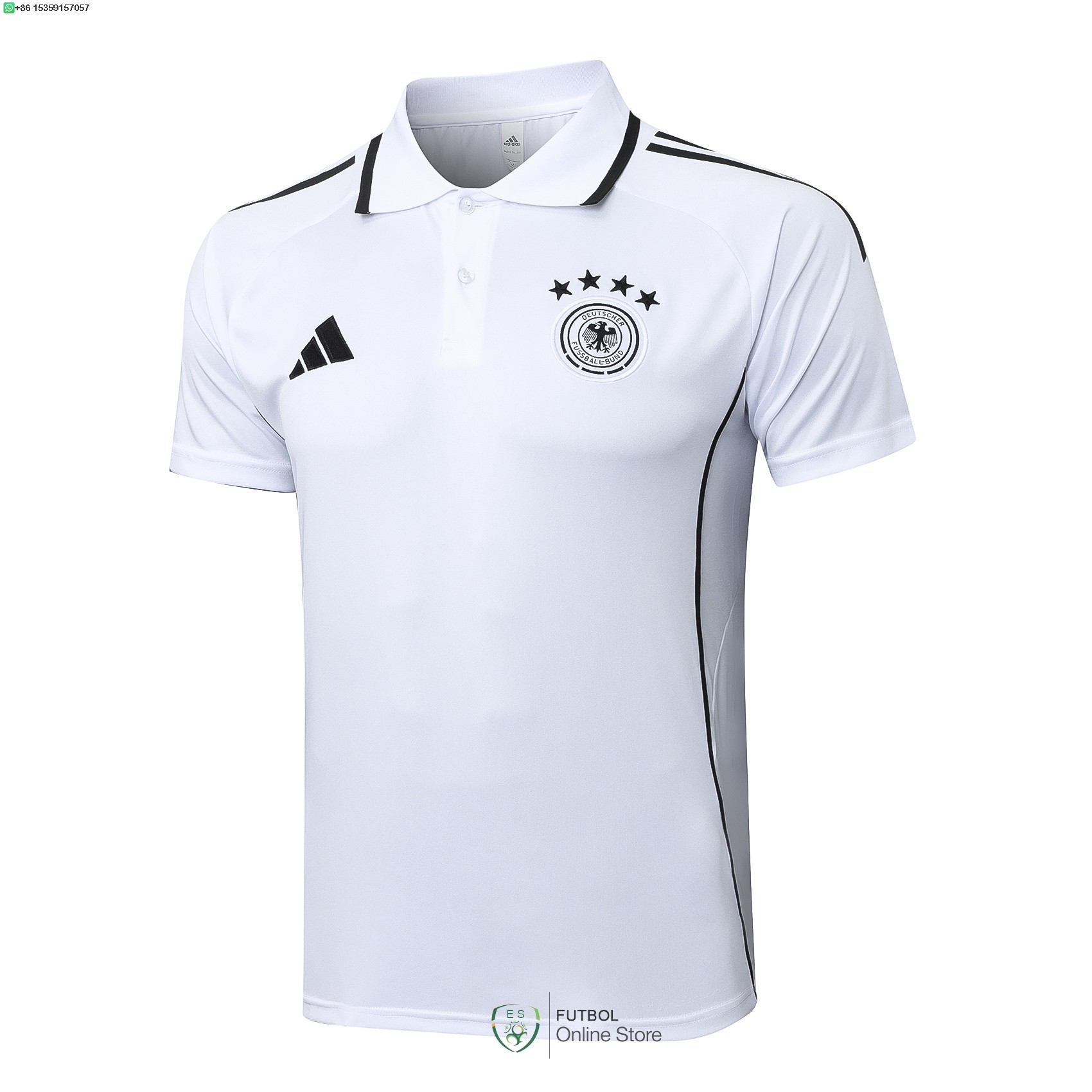 Polo Alemania 2025 Blanco