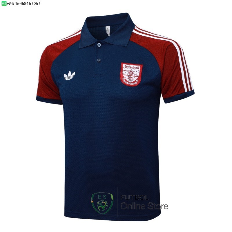 Polo Arsenal 25/2026 Azul Marino I Rojo
