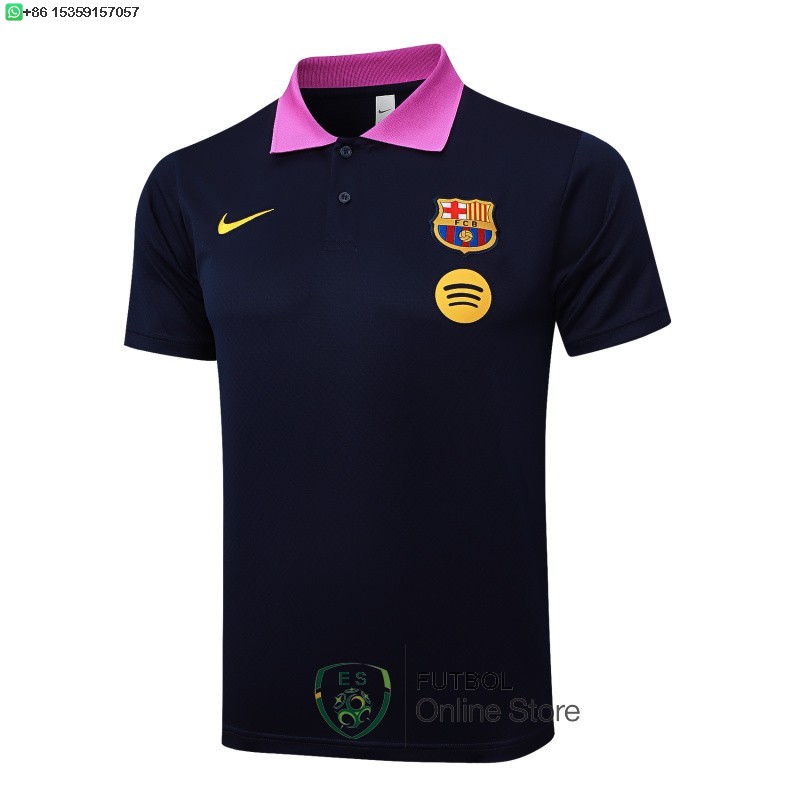 Polo Barcelona 25/2026 Azul Marino Purpura Polo Barcelona 25/2026 Azul Marino Purpura