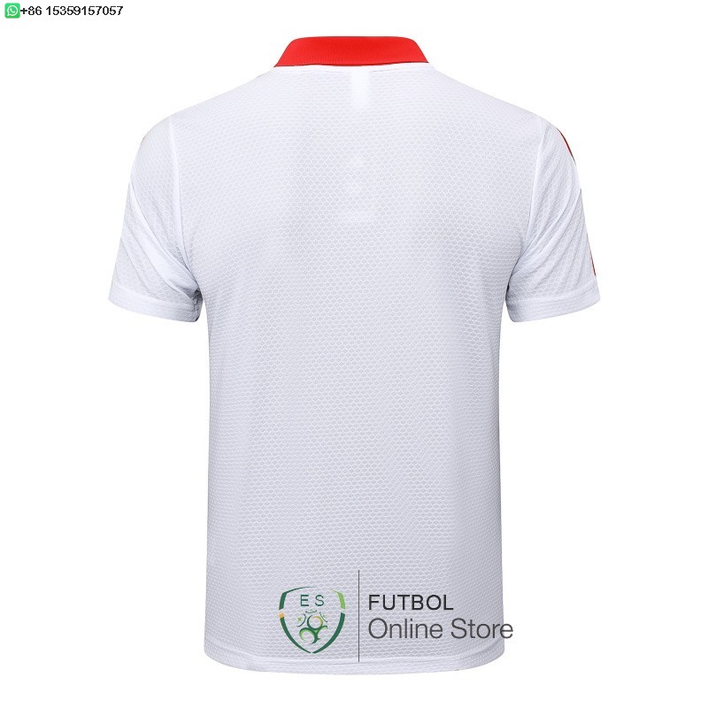 Polo Bayern Munich 25/2026 Blanco Rojo