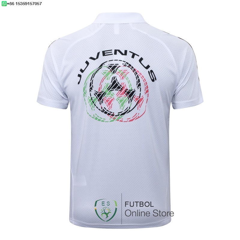 Polo Juventus 25/2026 Blanco Rosa