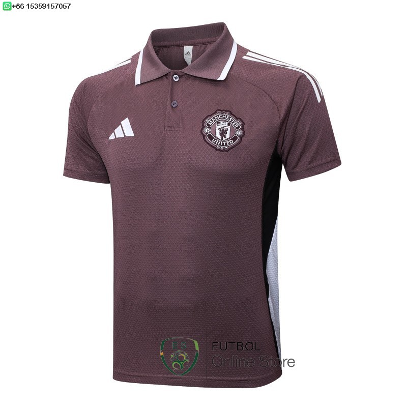 Polo Manchester United 25/2026 Purpura Negro