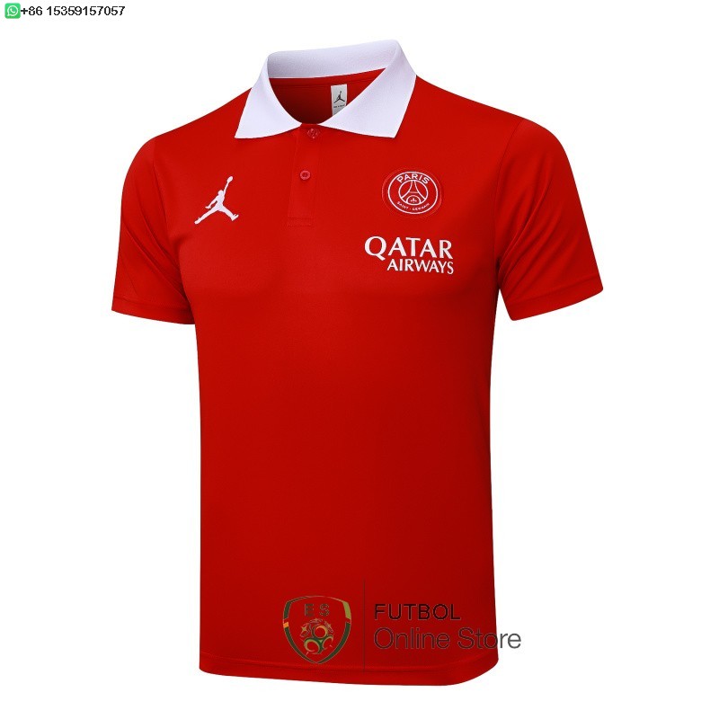 Polo Paris Saint Germain 25/2026 Rojo