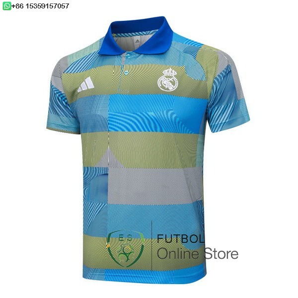 Polo Real Madrid 25/2026 Azul Amarillo