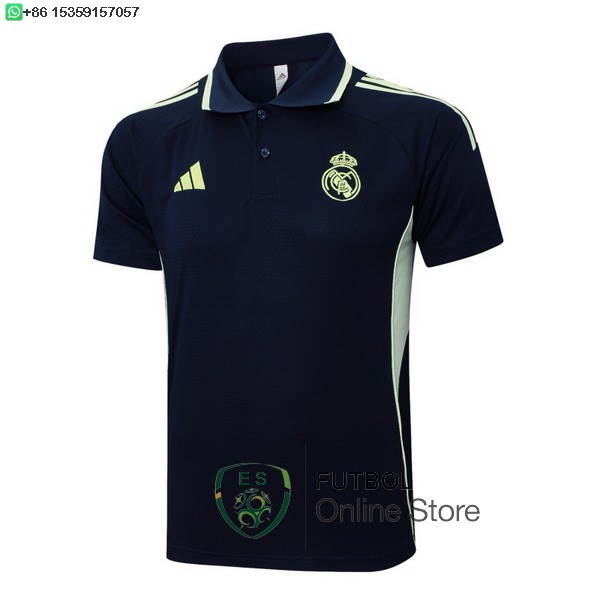 Polo Real Madrid 25/2026 Azul Marino Verde