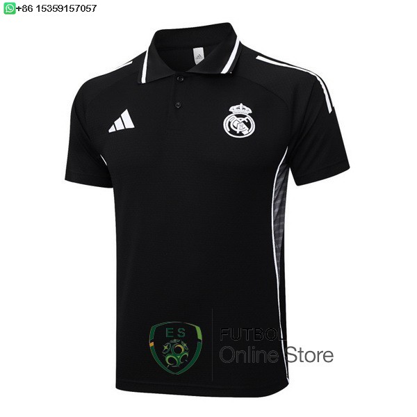 Polo Real Madrid 25/2026 Negro