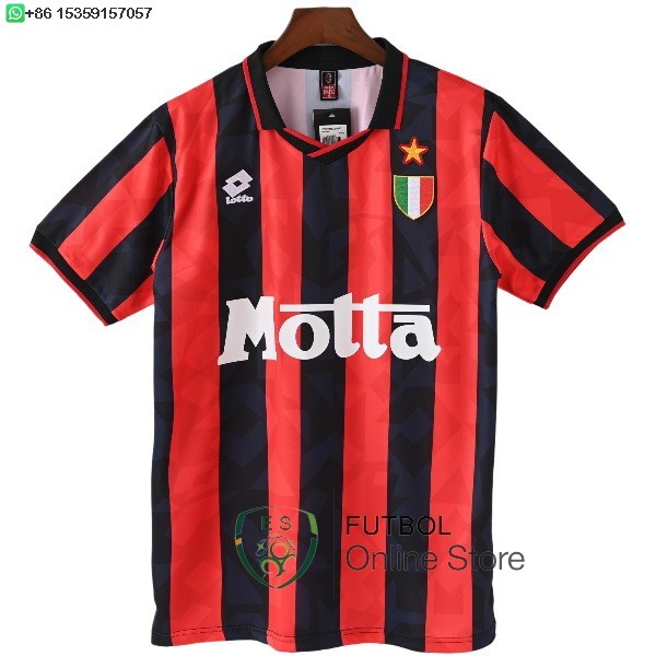 Retro Camiseta AC Milan 1993 1994 Primera
