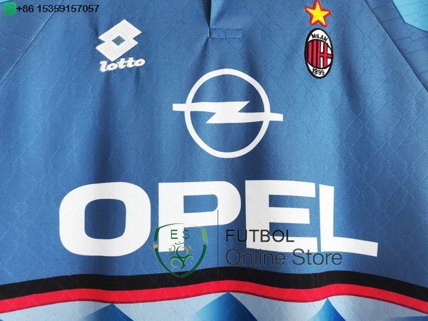 Retro Camiseta AC Milan 1995 1996 Tercera