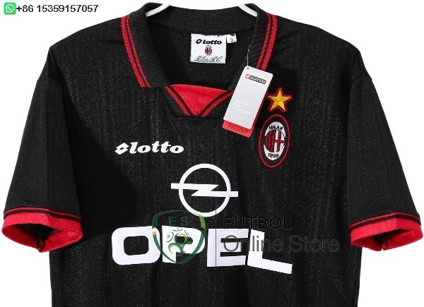 Retro Camiseta AC Milan 1997 1998 Cuarta