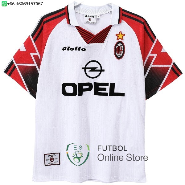 Retro Camiseta AC Milan 1997 1998 Especial Blanco