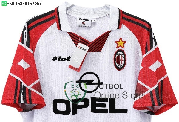 Retro Camiseta AC Milan 1997 1998 Especial Blanco
