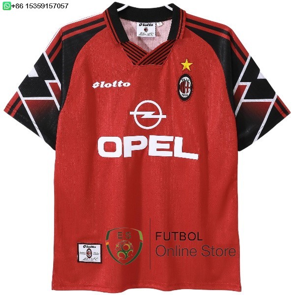 Retro Camiseta AC Milan 1997 1998 Especial Rojo