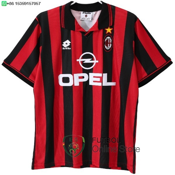 Retro Camiseta AC Milan 1997 1998 Primera