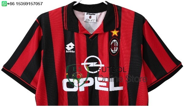 Retro Camiseta AC Milan 1997 1998 Primera