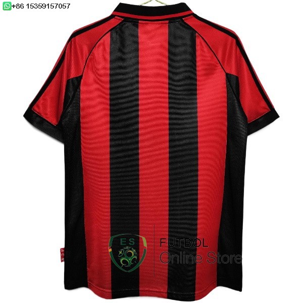 Retro Camiseta AC Milan 1998 1999 Primera