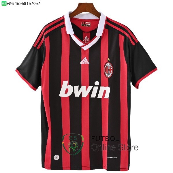 Retro Camiseta AC Milan 2009 2010 Primera