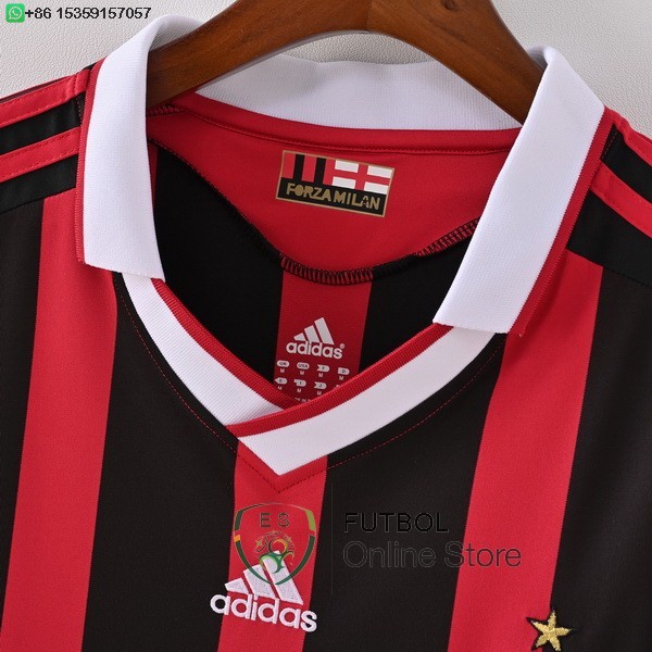 Retro Camiseta AC Milan 2009 2010 Primera