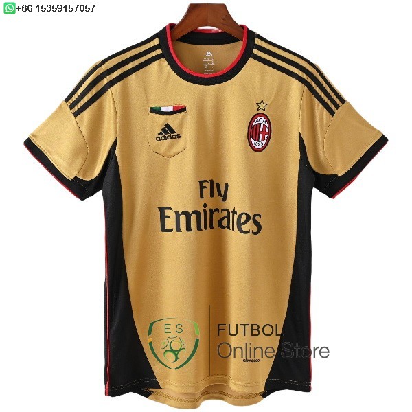 Retro Camiseta AC Milan 2013 2014 Tercera