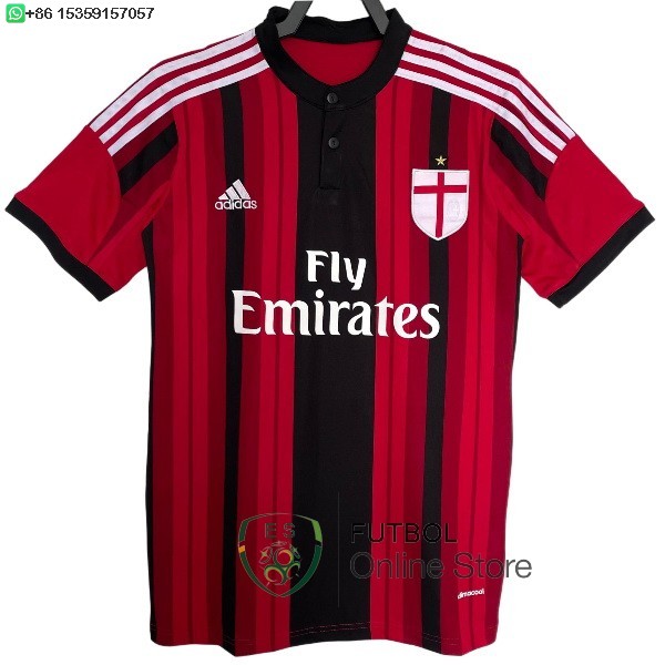 Retro Camiseta AC Milan 2014 2015 Primera