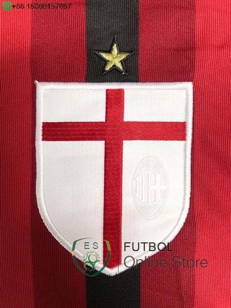 Retro Camiseta AC Milan 2014 2015 Primera