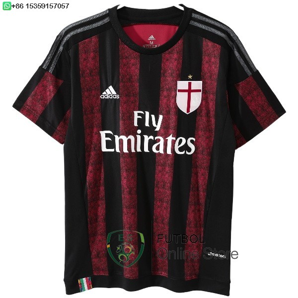 Retro Camiseta AC Milan 2015 2016 Primera