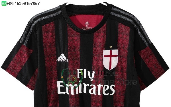 Retro Camiseta AC Milan 2015 2016 Primera