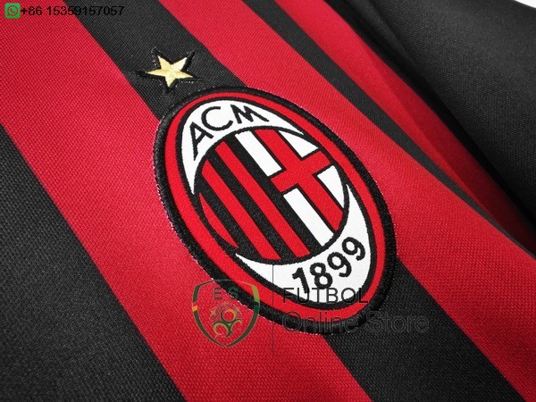 Retro Camiseta AC Milan 2016 2017 Primera