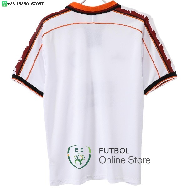Retro Camiseta As Roma 1998 1999 Segunda
