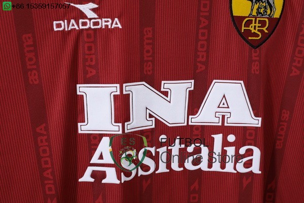 Retro Camiseta As Roma 1999 2000 Primera