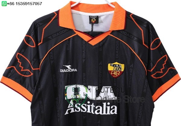Retro Camiseta As Roma 1999 2000 Tercera