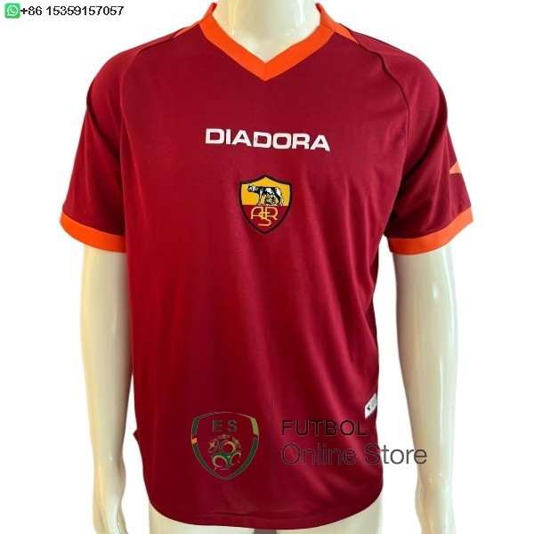 Retro Camiseta As Roma 2006 2007 Primera Retro Camiseta As Roma 2006 2007 Primera