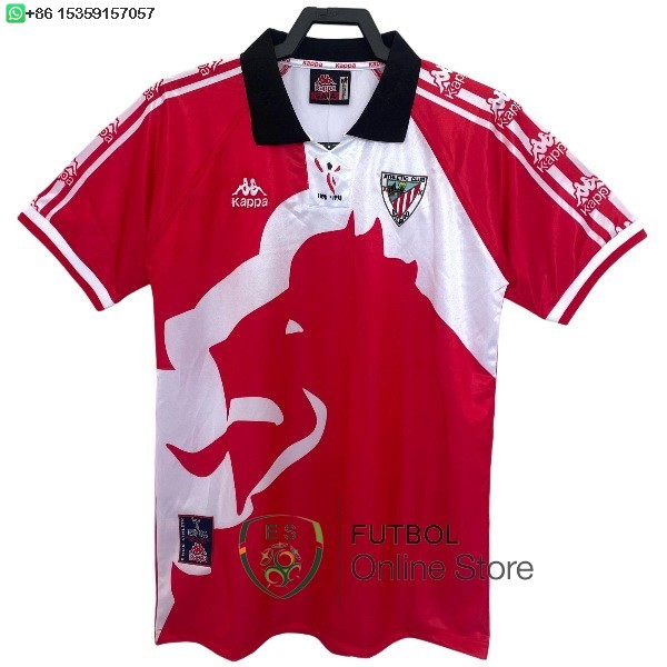 Retro Camiseta Athletic Bilbao 1997 1998 Especial Rojo Retro Camiseta Athletic Bilbao 1997 1998 Especial Rojo