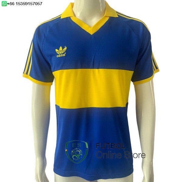 Retro Camiseta Boca Juniors 1985 1986 Primera Retro Camiseta Boca Juniors 1985 1986 Primera