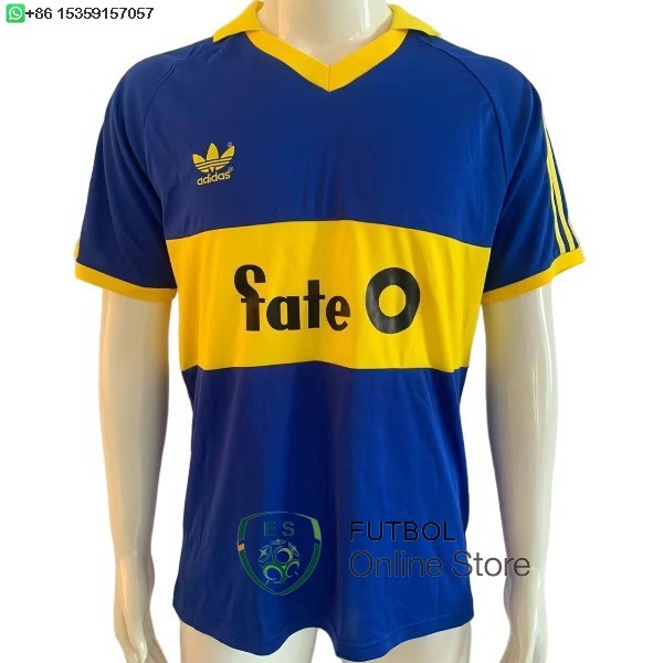 Retro Camiseta Boca Juniors 1986 1988 Primera Retro Camiseta Boca Juniors 1986 1988 Primera