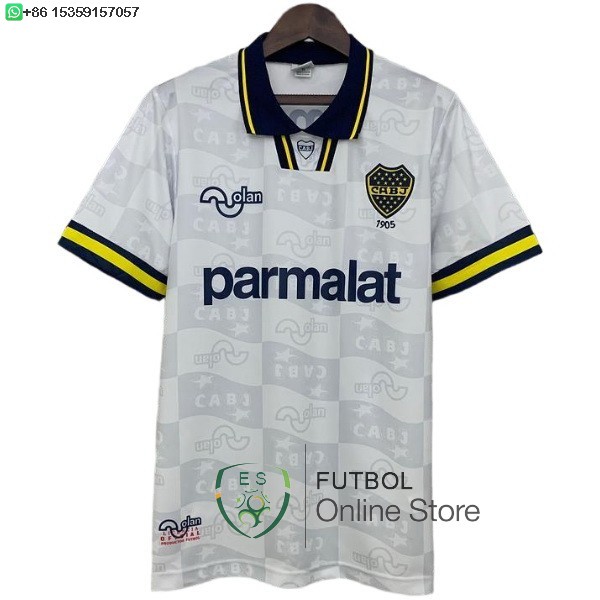 Retro Camiseta Boca Juniors 1995 1996 Segunda Retro Camiseta Boca Juniors 1995 1996 Segunda