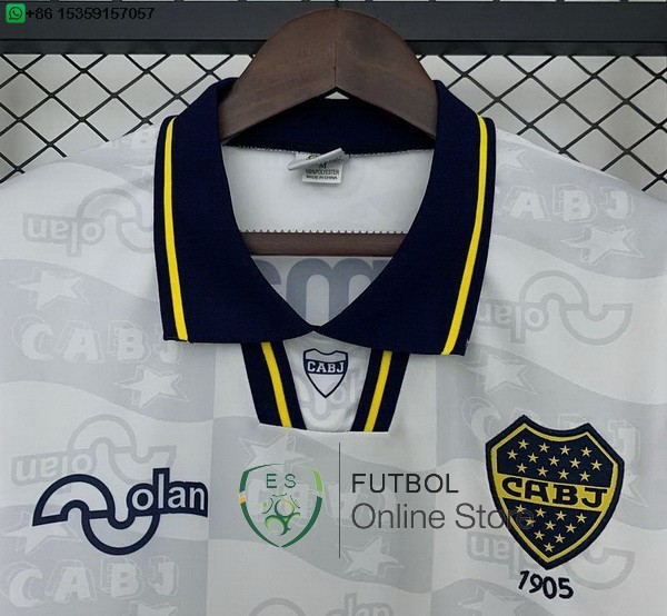 Retro Camiseta Boca Juniors 1995 1996 Segunda