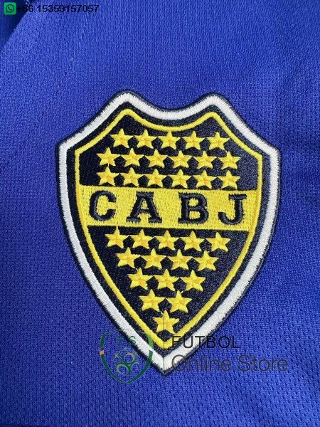 Retro Camiseta Boca Juniors 1996 1997 Manga Larga Primera