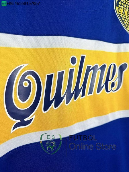 Retro Camiseta Boca Juniors 1996 1997 Manga Larga Primera