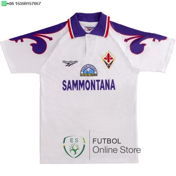 Retro Camiseta Fiorentina 1995 1996 Segunda Retro Camiseta Fiorentina 1995 1996 Segunda