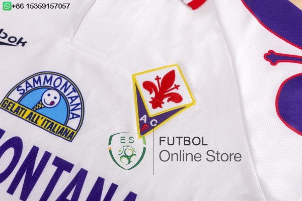 Retro Camiseta Fiorentina 1995 1996 Segunda