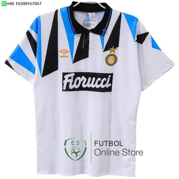 Retro Camiseta Inter Milan 1992 1993 Segunda